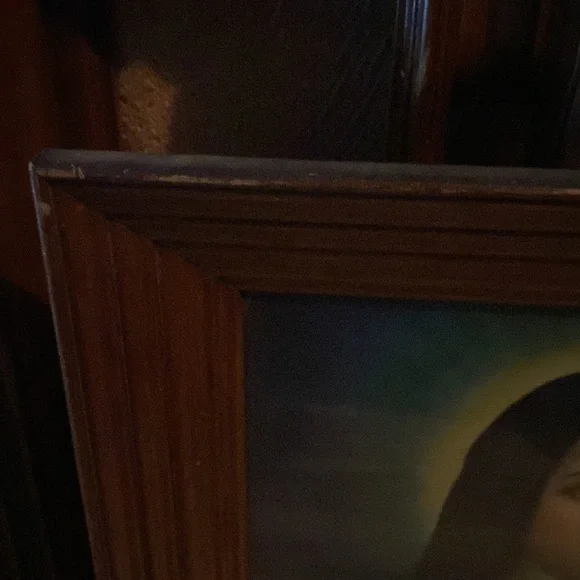 Vintage Saint Therese frame